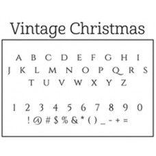 Ink Stamp, Vintage Christmas, PSA